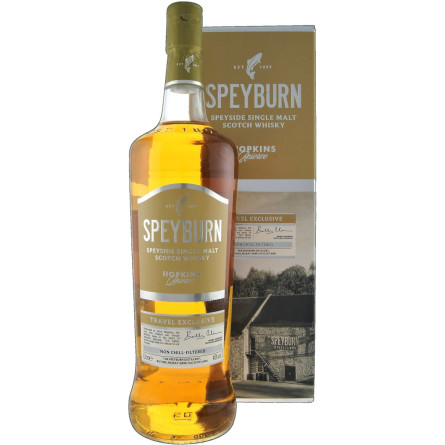 Виски односолодовые Speyburn Hopkins Reserve 1 л 46%