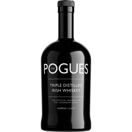 Виски The Pogues Irish Whiskey купажированный 40% 1 л slide 1