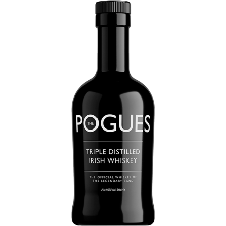 Виски The Pogues Irish Whiskey купажированный 40% 0.5 л