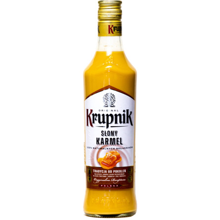 Лікер Krupnik Salted Carmel 0.5 л 16%