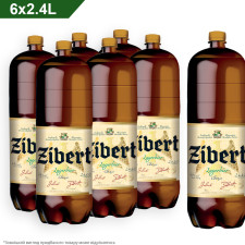 Упаковка пива Zibert світле фільтроване 4.4% 2.4 л х 6 шт mini slide 1