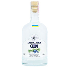 Джин Carpathian Gin Карпатський 42% 0,5л mini slide 1