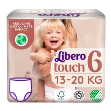 Підгузники-трусики Libero Touch 6 13-20кг 28шт mini slide 1