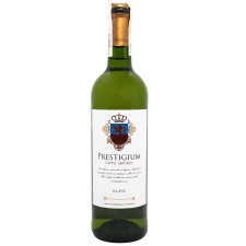 Вино Prestigium Cuvee speciale біле сухе 11% 0,75л mini slide 1