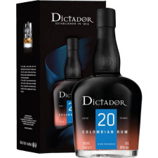 Ром Dictador 20 років витримки 0.7 л 40% у подарунковій упаковці mini slide 1
