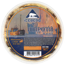 Шпроти Iceberg в олії 180г mini slide 1