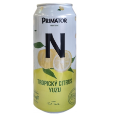 Упаковка пива Primator Yuzu безалкогольное светлое фильтрованное пастеризованное 0% 0.5 л x 12 шт mini slide 1