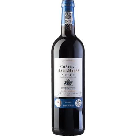 Вино Les Grands Chais de France Chateau Haut-Myles Medoc красное сухое 0.75 л 13.5% slide 1