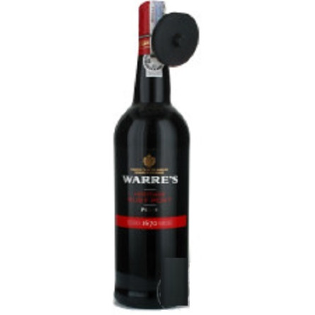 Вино Warre's Warrior Ruby Port червоне кріплене 19% 0,75л