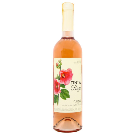 Вино Villa Tinta Розе розовое полусладкое 11-12% 0,75л