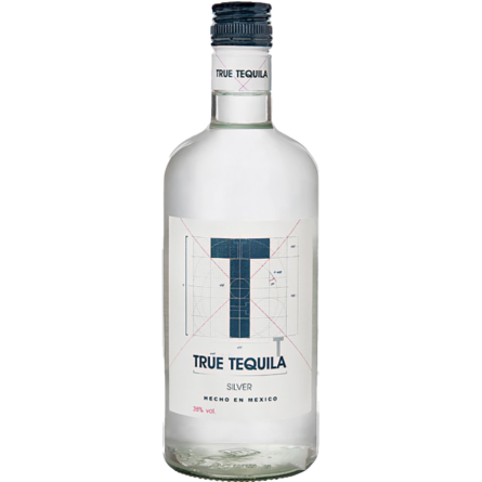 Текила True Tequila Silver 38% 0.7 л slide 1