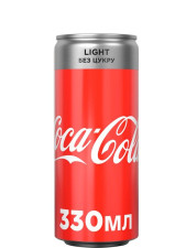 Напій Coca-Cola light, ж/б, 0.33л mini slide 1