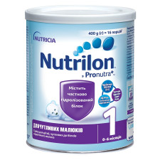 Смесь сухая молочная Nutrilon Для чувствительных малышей 1 400г mini slide 1