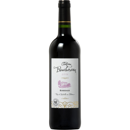 Вино PVS Château Bouchereau красное сухое 0.75 л 13% slide 1