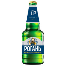 Пиво Рогань Слободской Бровар светлое 0,45л mini slide 1