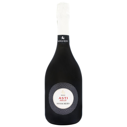 Вино игристое San Maurizio Asti Dolce белое сладкое 7% 0,75л