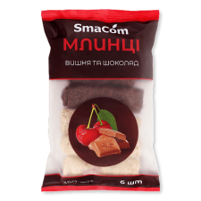 Млинці SmaCom вишня з шоколадом mini slide 1