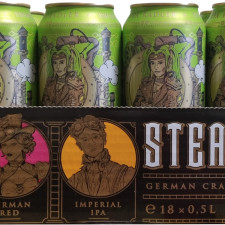 Упаковка пива Steam Brew IPA Radler світле пастеризоване фільтроване 3.7% 0.5 л x 18 шт mini slide 1