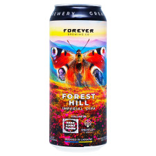 Пиво Forever Forest Hill светлое нефильтрованное 8% 0,5л mini slide 1