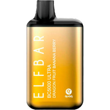 Одноразова електронна сигарета Elf Bar BC5000 Ultra 13 мл 5% Банан + Ягоди mini slide 1