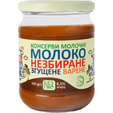 Молоко незбиране згущене Сладосвіт Варене 500 г mini slide 1