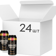 Упаковка слабоалкогольного напою WOODSTOK Bourbon&Cola Original 8% 0.44 л х 24 шт mini slide 1