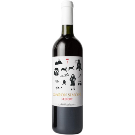 Вино Baron Simon Тинто червоне сухе 0.75 л 11% slide 1