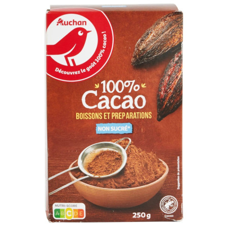 Какао Ашан 20-22% 250г