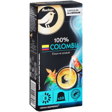 Кава Ашан Colombia 100% в капсулах 10шт 52г mini slide 1