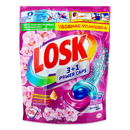 Капсули для прання Losk «Малазійська квітка»