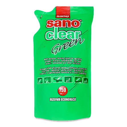 Засіб для миття скла Sano Green