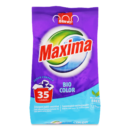 Порошок пральний Maxima Bio slide 1