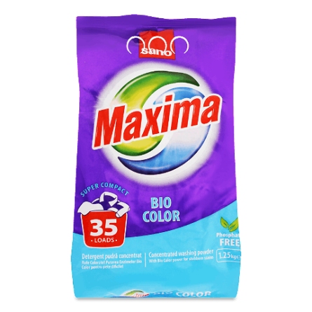 Порошок пральний Maxima Bio slide 1