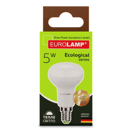 Лампа Eurolamp LED ECO P R39 5W 3000K E14