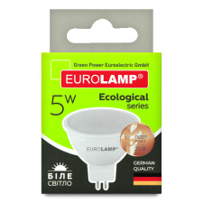 Лампа Eurolamp LED ECO P SMD MR16 5W 4000K GU5.3 mini slide 1
