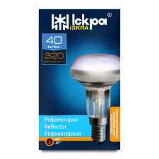 Лампа «Іскра» ДЗК R50 230В 40Вт E14 mini slide 1