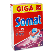 Таблетки для посудомийних машин Somat All in 1 mini slide 1