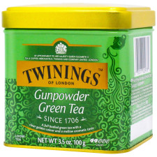 Чай Twinings зелений байховий ганпаудер 100г mini slide 1