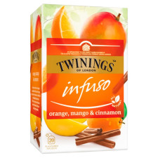 Чай Twinings фруктово-трав'яний апельсин, манго, кориця 20шт х 3,4г mini slide 1