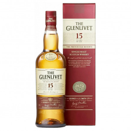 Виски The Glenlivet 15 лет 40% 0.7л