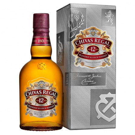 Виски Chivas Regal 12 лет 40%  0,5л в подарочной упаковке slide 1