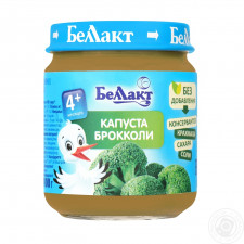 Пюре Беллакт капуста броколі 100г mini slide 1