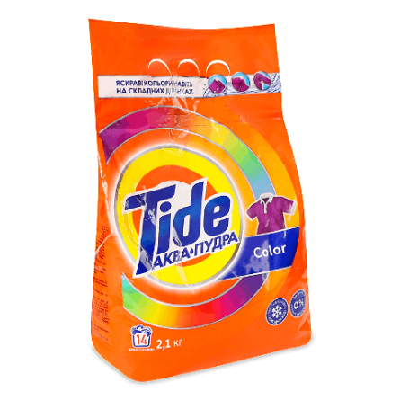 Порошок для прання Tide Color «Аква-Пудра» автомат slide 1