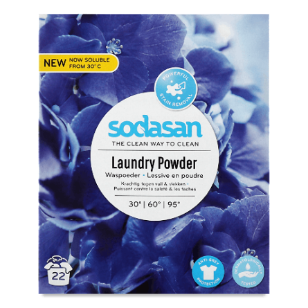 Порошок пральний Sodasan Heavy Duty для сильних забруднень концентрований slide 1