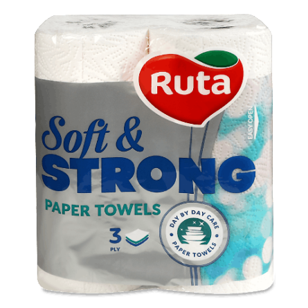 Рушники паперові Ruta Soft Strong