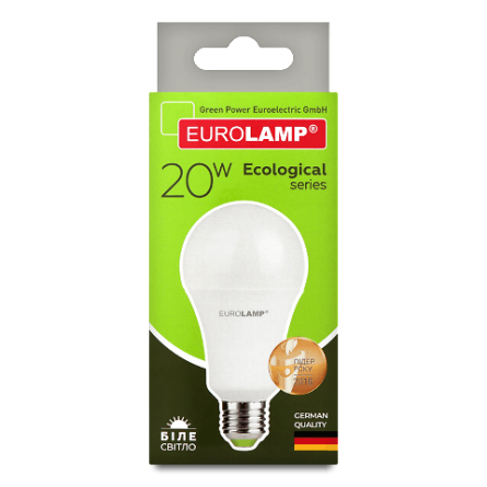 Лампа Eurolamp Led Eco P A75 20W 4000K E27 slide 1