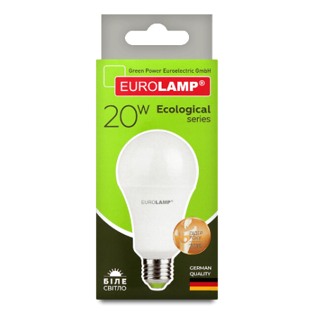 Лампа Eurolamp Led Eco P A75 20W 4000K E27