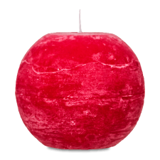 Свічка Candy Light куляста темно-червона mini slide 1