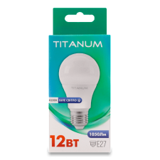 Лампа Titanum LED A60 12W 4100K E27 mini slide 1