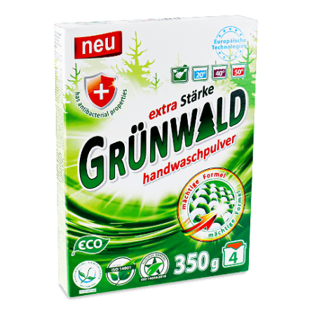 Порошок пральний Grunwald Eco «Гірська свіжість» для ручного прання